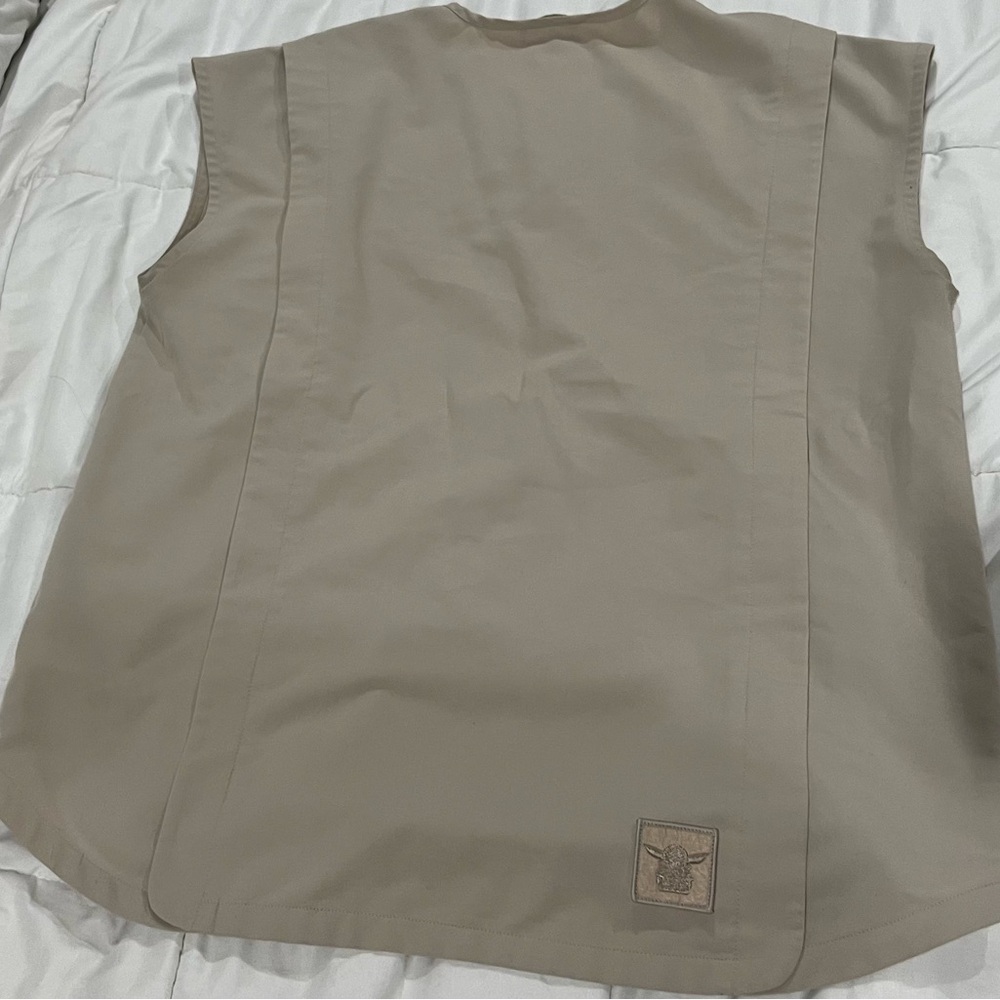Figs Women's Tunic Top in Taupe